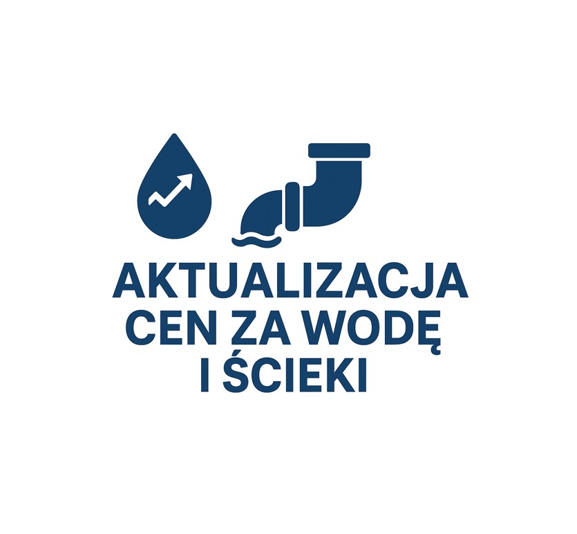 Aktualizacja cen za wodę i  ścieki